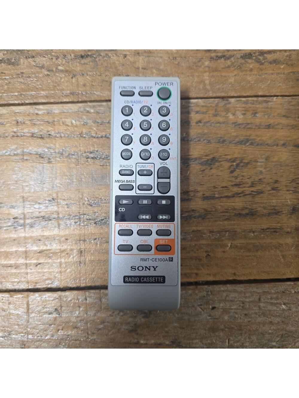 Sony Remote Control RMT-CE100A For CFD-E100 CD Player Genuine Tested Works OEM